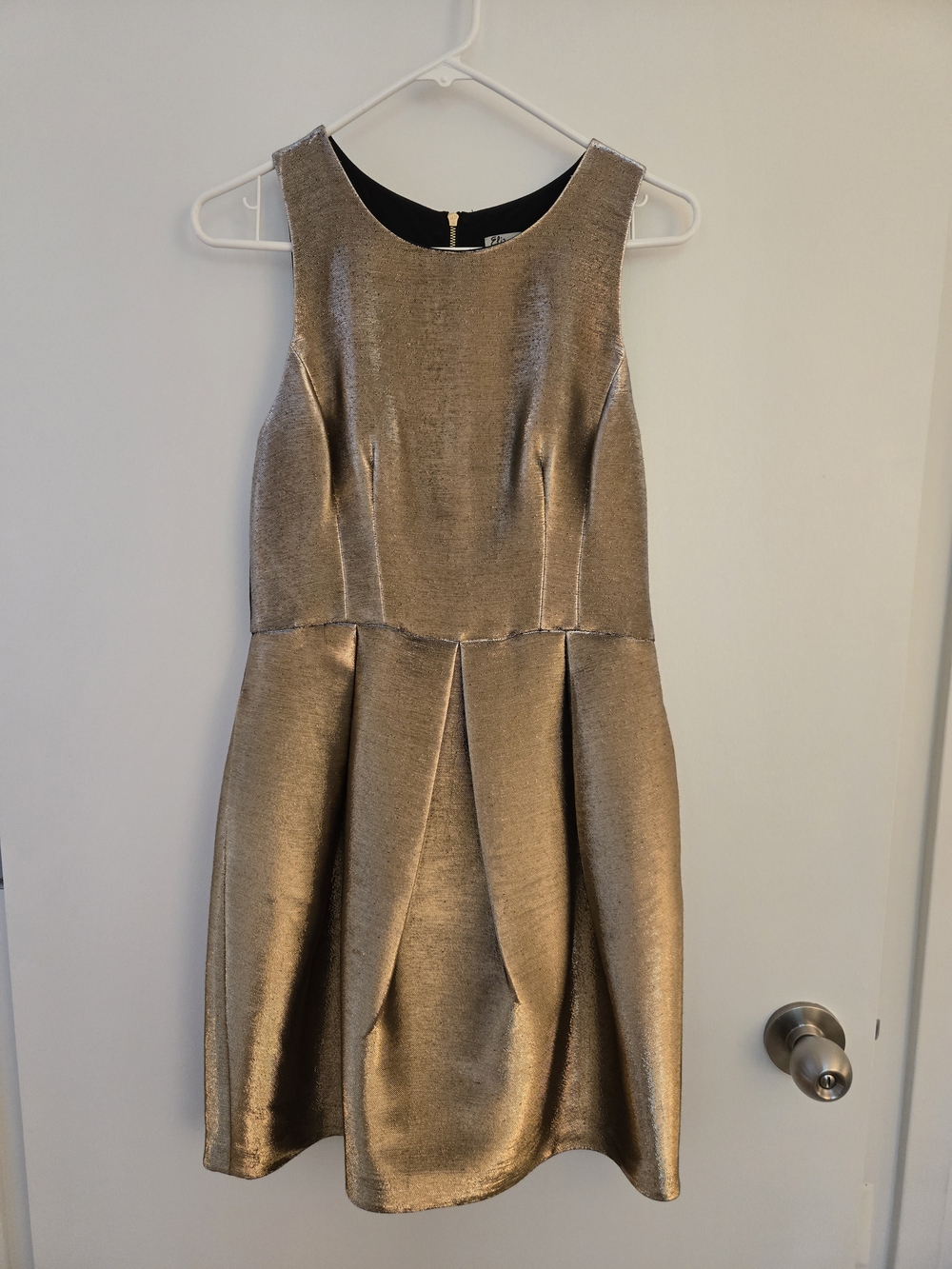 Eliza J Gold Dress